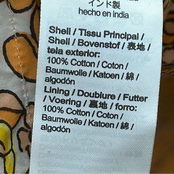 J crew Smocked cross-back dress in medallion floral - Picture 7 of 8